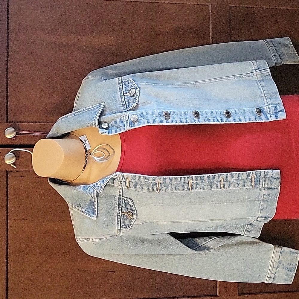 NY & Company: Jean Jacket - Picture 2 of 12